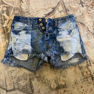 Jean shorts